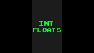 Integers and floats in Python #shorts