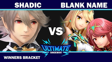 USW 160 - Winners Bracket - PvE | SHADIC (Corrin) VS blank name (Pyra Mythra) - SSBU Ultimate