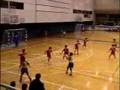 2008年ハンドボール中学新人戦岐阜県大会女子準決勝後半３