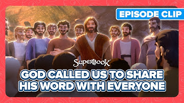 You are Chosen By God! | Superbook - Baptized English Clip