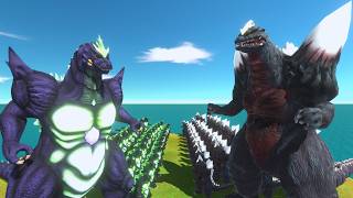 Can SUPER GODZILLA Defeat SPACE GODZILLA? | Animal Revolt Battle Simulator screenshot 5