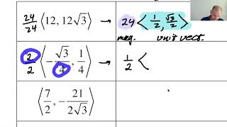Direction Angles of Vectors pg 125, pt 1