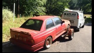 Abandoned BMW E30 M3 Restoration Project - Amazing work