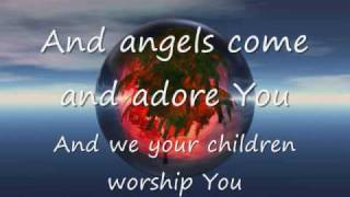 Video thumbnail of "Hillsong- You are my World - (instrumental with lyrics)"