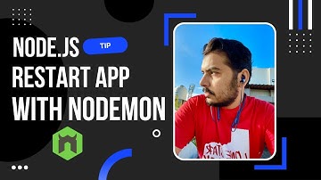 Automatically Restart Node Apps On File Change | Nodemon Tutorial