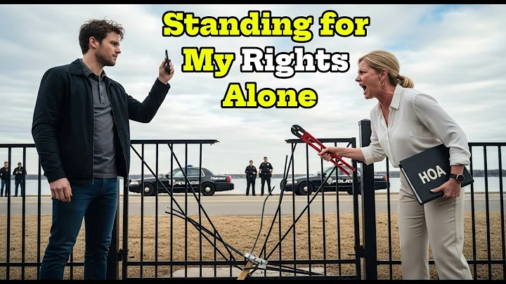 HOA Karen Lost It When I Refused to Open My Lakefront Gate for Her 50 Guests - I Called Cops!