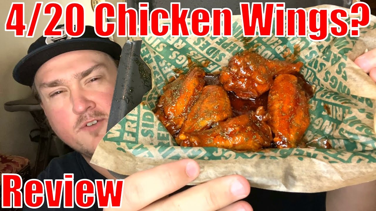 Wingstop New Blazed and Glazed 420 Wings Review YouTube