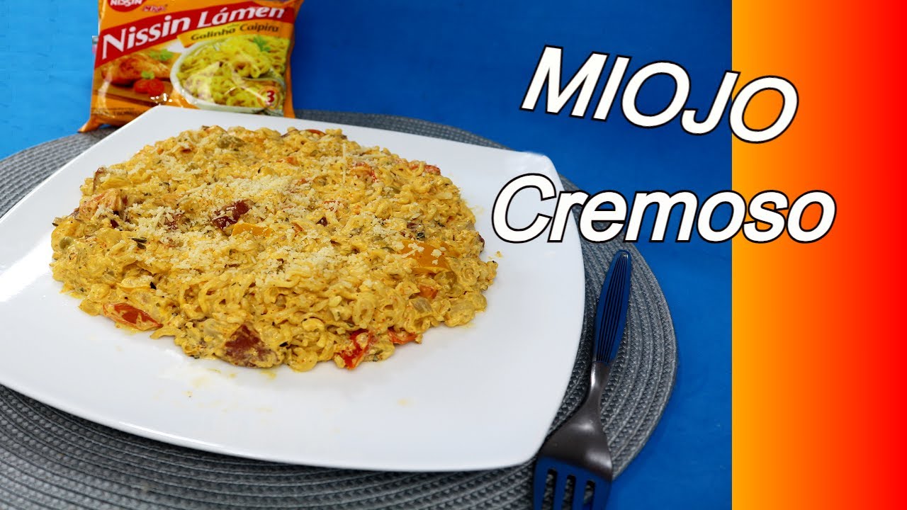 Miojo cremoso da @nissinbrasil. #miojo #miojogourmet #meumiojo #receit