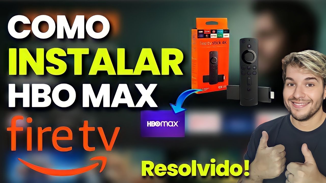 Como INSTALAR HBO MAX no FIRE TV STICK ÚNICO que funciona em 2024