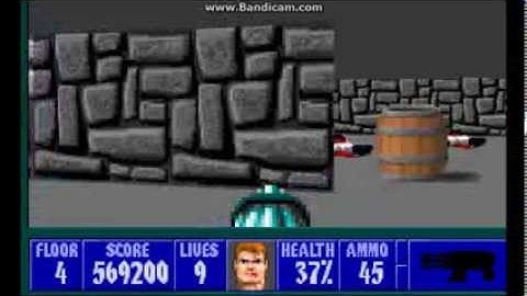 Wolfenstein 3D: Island Of Death (Custom Level Mod) - Episode 1 Floor 4