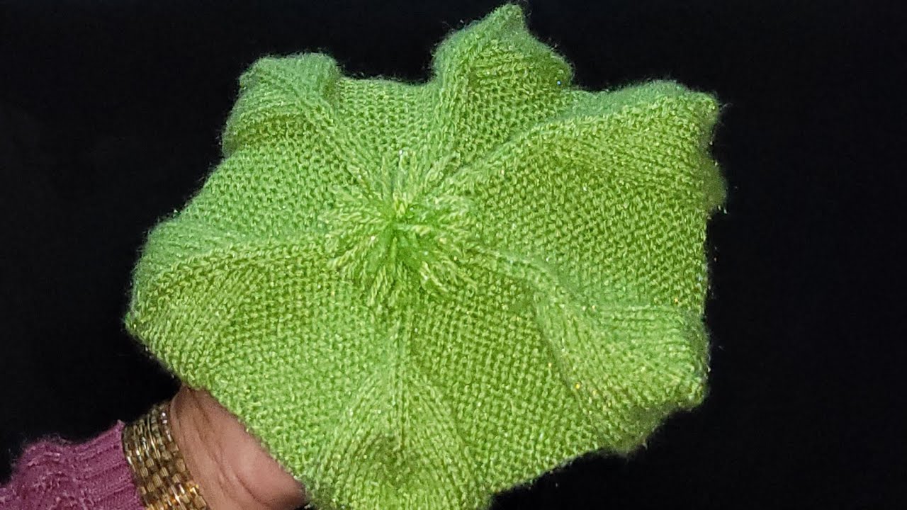 easy-and-fast-1-to-2-year-baby-cap-knit-topi-ka-design-knit