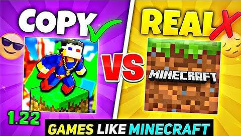 Top 3 Games Like Minecraft 1.21 🔥 with shader