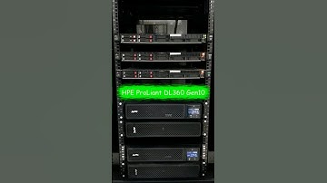 HPE ProLiant DL360 Gen10 VCSA System With Double UPS #shorts