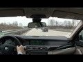 The codrivers view driving fast on the autobahn