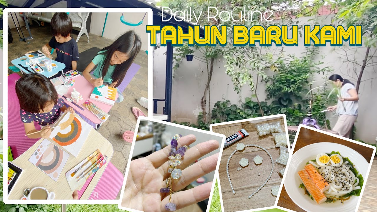 Daily Routine di Tahun Baru 2023 | Semangat Baru Peraturan Baru | Keluarga Homeschooling Indonesia