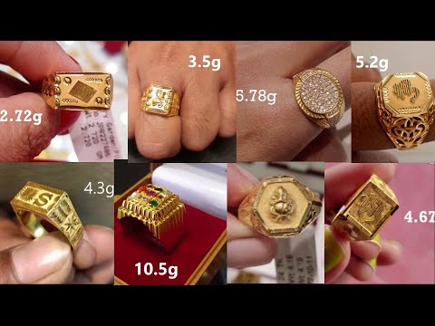 Latest gold ring designs - YouTube