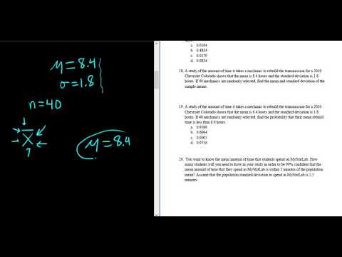 Video: Kaip vadinamas standartinis imties vidurkių nuokrypis?