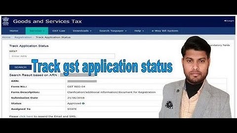 How to track GST Application Status by ARN | how to check GST Registration Status #gstindia