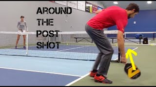 Around the Post Shot (ATP): Be Offensive Against Your Opponent's Angled Dinks