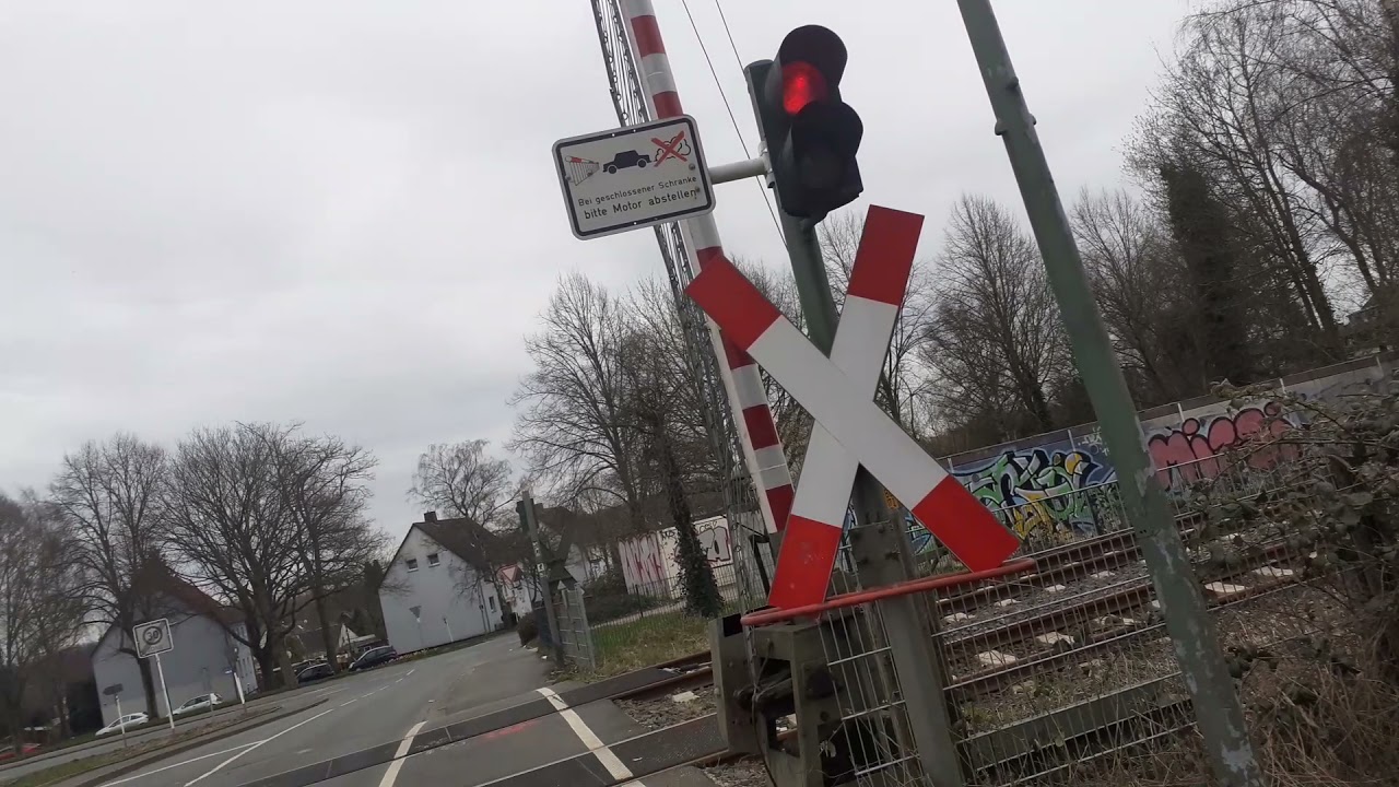 Dortmund Rahm Bahnübergang Westhuserstraße