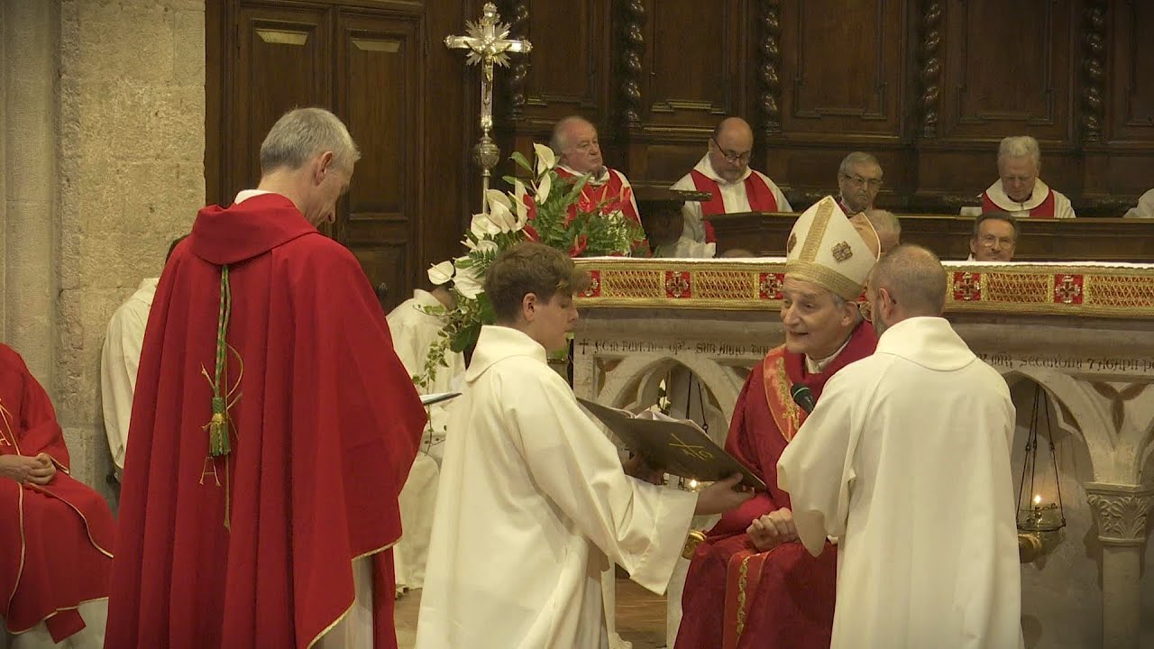 Gubbio | Santa messa e benedizione abbaziale di don Edoardo Parisotto