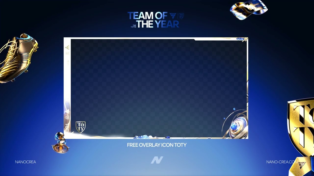 FREE FC26 TOTY Icon Webcam Overlay 🔥 (Limited – First Creators Only)