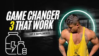 Stop Wasting Money! The only 3 Supplements that actually work | Supplements - 10 | Muscledog Fitness