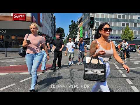 Mannheim Germany S City Of Square Walking Tour Germany 4K