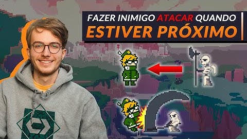 Como Programar Inimigo para Atacar ao Chegar Perto do Jogador - Aula Construct 2 e Construct 3