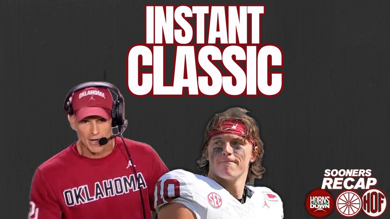 Oklahoma Survives in Knoxville! | Mateer’s Second-Half Surge Saves Sooners vs. Tennessee