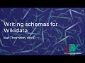 Wikidata Schema Writing Session at WikidataCon 2021