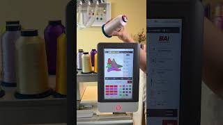 Celebrity How to match actual thread color with system color #embroidery  #baiembroiderymachine Wealth