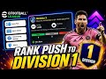 Rank Push in efootball26 &amp; Road to division 1 🤩⚽#football  #efootball #pes