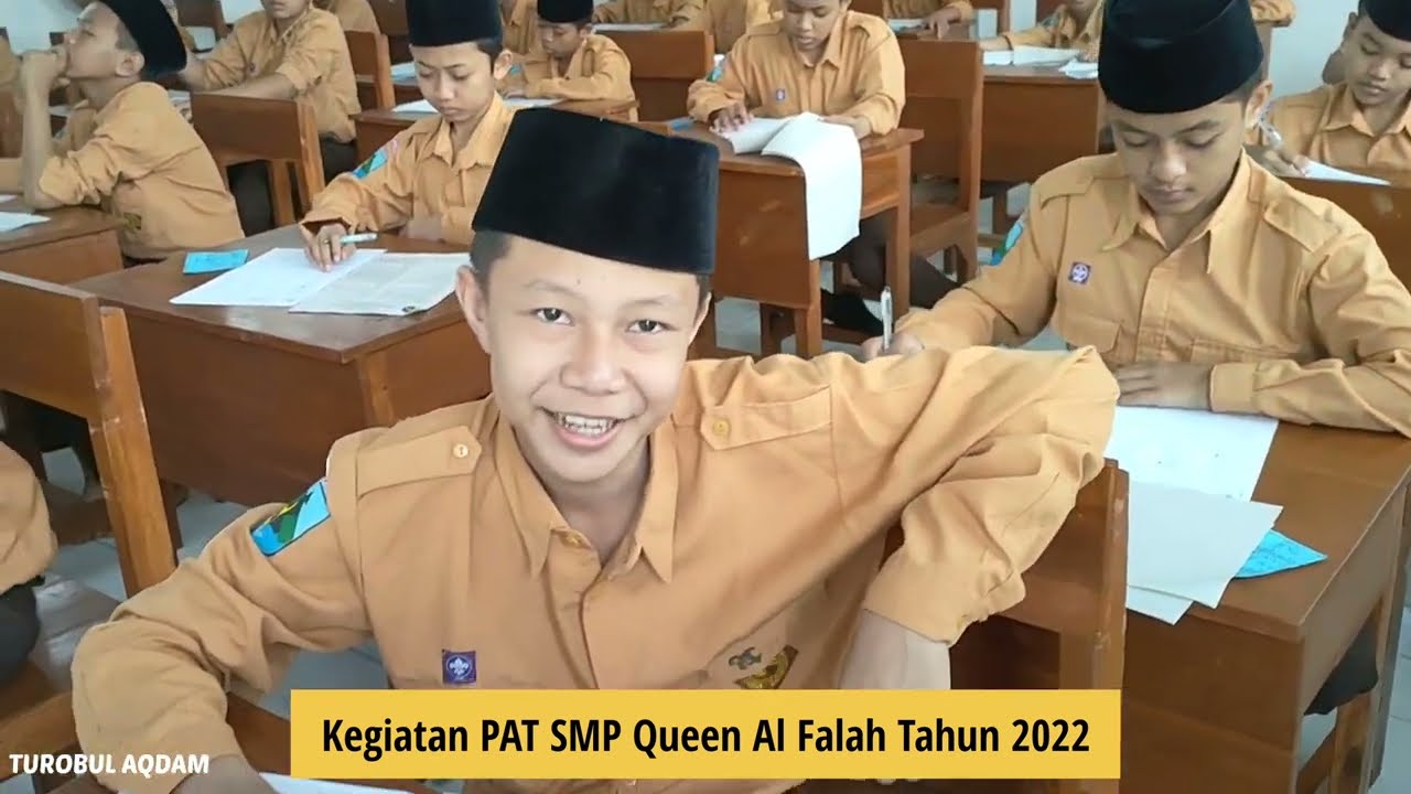 Kegiatan PAT SMP Queen Al Falah Ploso Mojo Kediri