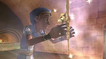 SPHINX AND THE CURSED MUMMY Tutankhamen Luxor Palace Throne Room Sarcophagus Old Amulet 03.06.23