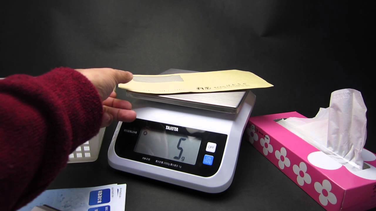 防水デジタルスケール KW-210 計量器専門店のはかりや