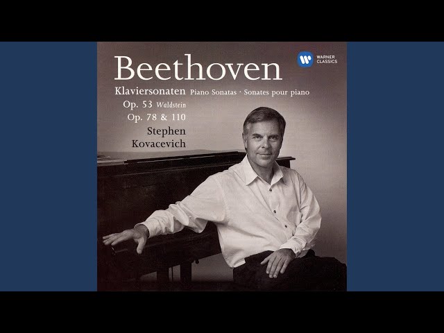 Beethoven - Sonate pour piano n°21 "Waldstein": rondo final : Stephen Kovacevich, piano