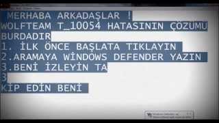 Wolfteam T_10054 Hatası Çözümü