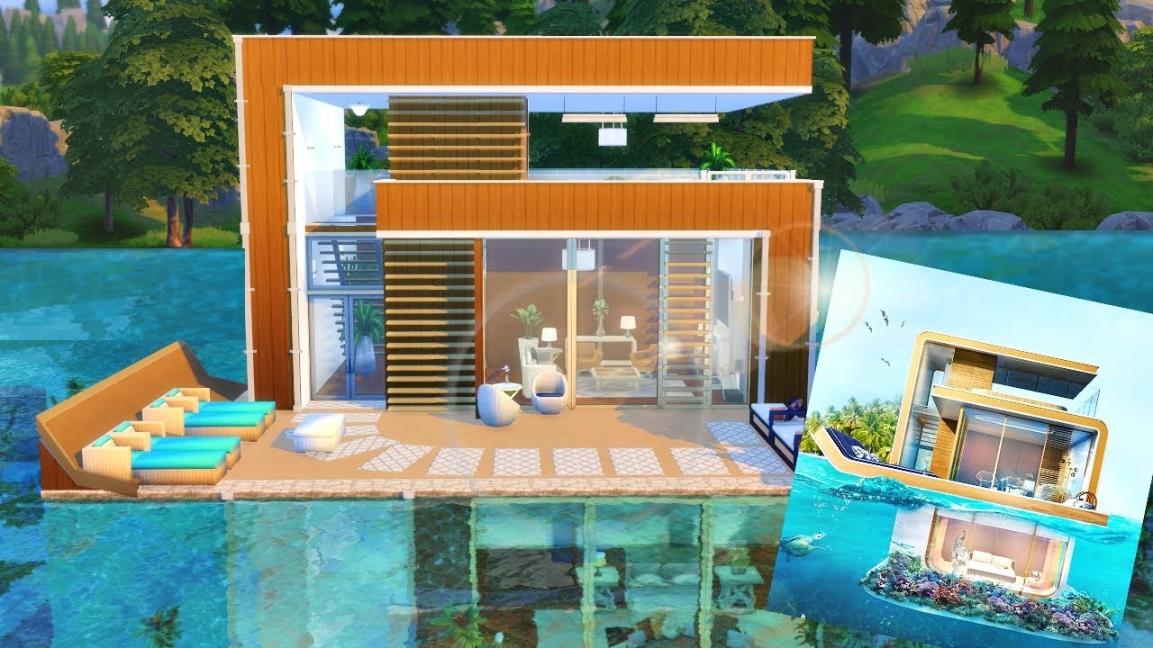 MANSÃO NA BEIRA DO MAR│The Sims 4 (Speed Build) 