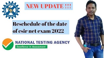 Reschedule of the date of csir net exam 2022 | CSIR NET  EXAM UPDATE |  Physics Shuru | Kamal Shil
