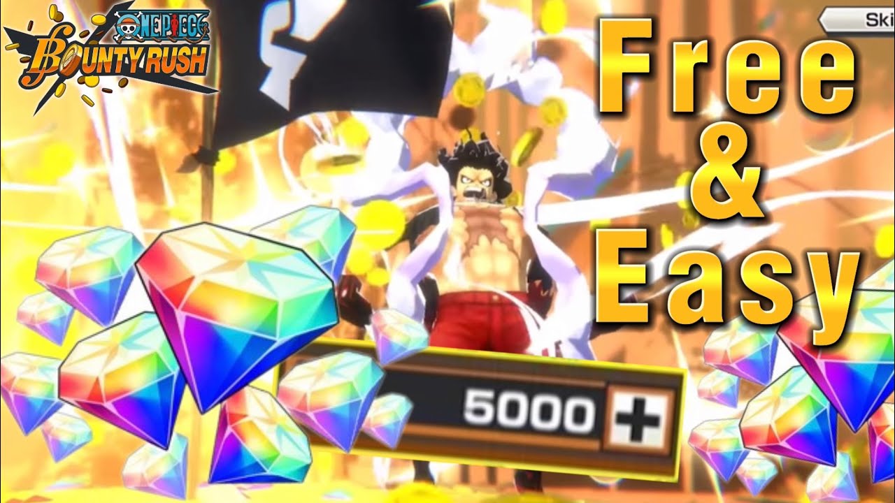 HOW TO GET FREE RAINBOW DIAMONDS ALL METHODS I ONE PIECE BOUNTY RUSH I OPBR  