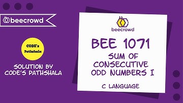 beecrowd Problem 1071 - "Sum of Consecutive Odd Numbers I" solution( Bangla ) | C language