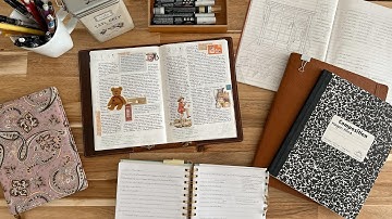 my journal ecosystem 📖🖊️ how I use hobonichi and cheapy notebooks to organize my brain