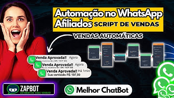 Melhor ferramenta de automação no WhatsApp - DEMONSTRAÇÃO - Chatbot e disparo em massa - ZAPBOT