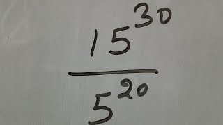 Solving an interesting exponent question with a trick everyone should know.