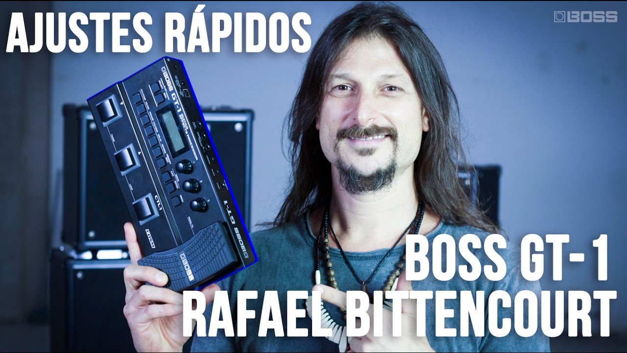 BOSS GT-1 | Pedaleira multiefeitos para guitarra | Roland