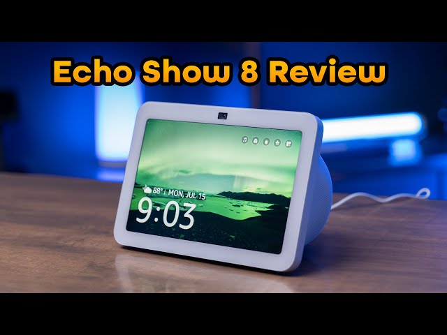 Review of the 3rd Generation Amazon Alexa Echo Show 8 - YouTube