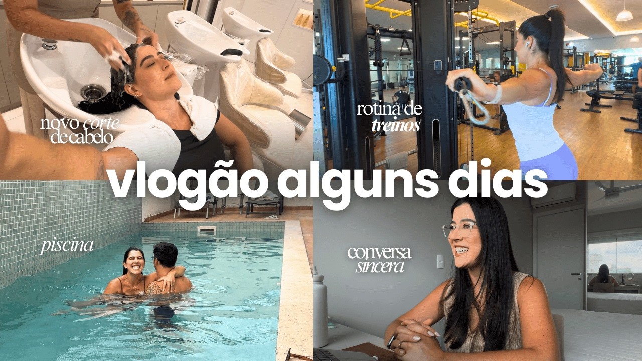 VLOG ALGUNS DIAS | MINHA ROTINA REAL, REFLEXÕES SOBRE CONTROLE E PERFECCIONISMO