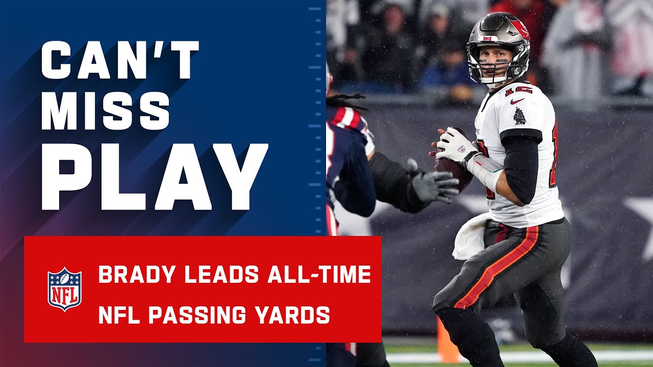 Tom Brady becomes NFL's all-time passing yards leader