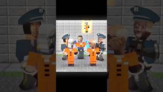 Skibidi Pretends To Be A Police - Please Help The Police Catch Skibidi Toilet #shorts #minecraft
